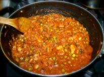 Georgian Chakhokhbili -- Chicken in Tomato Sauce