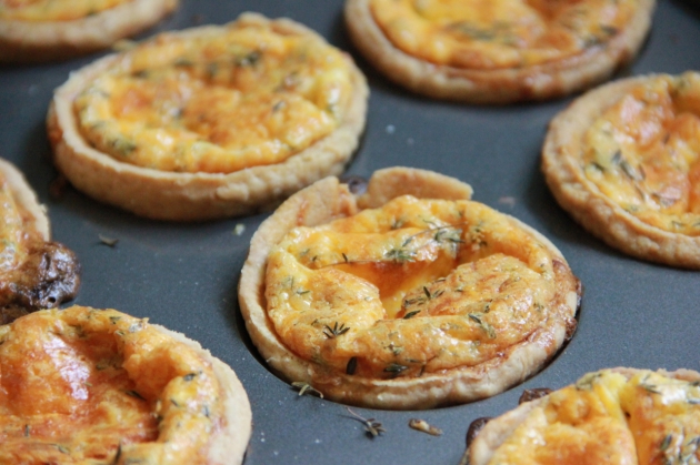 Cheddar Cheese Pies